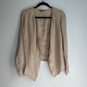 Tommy Bahama Linen Open Jacket Size Small
